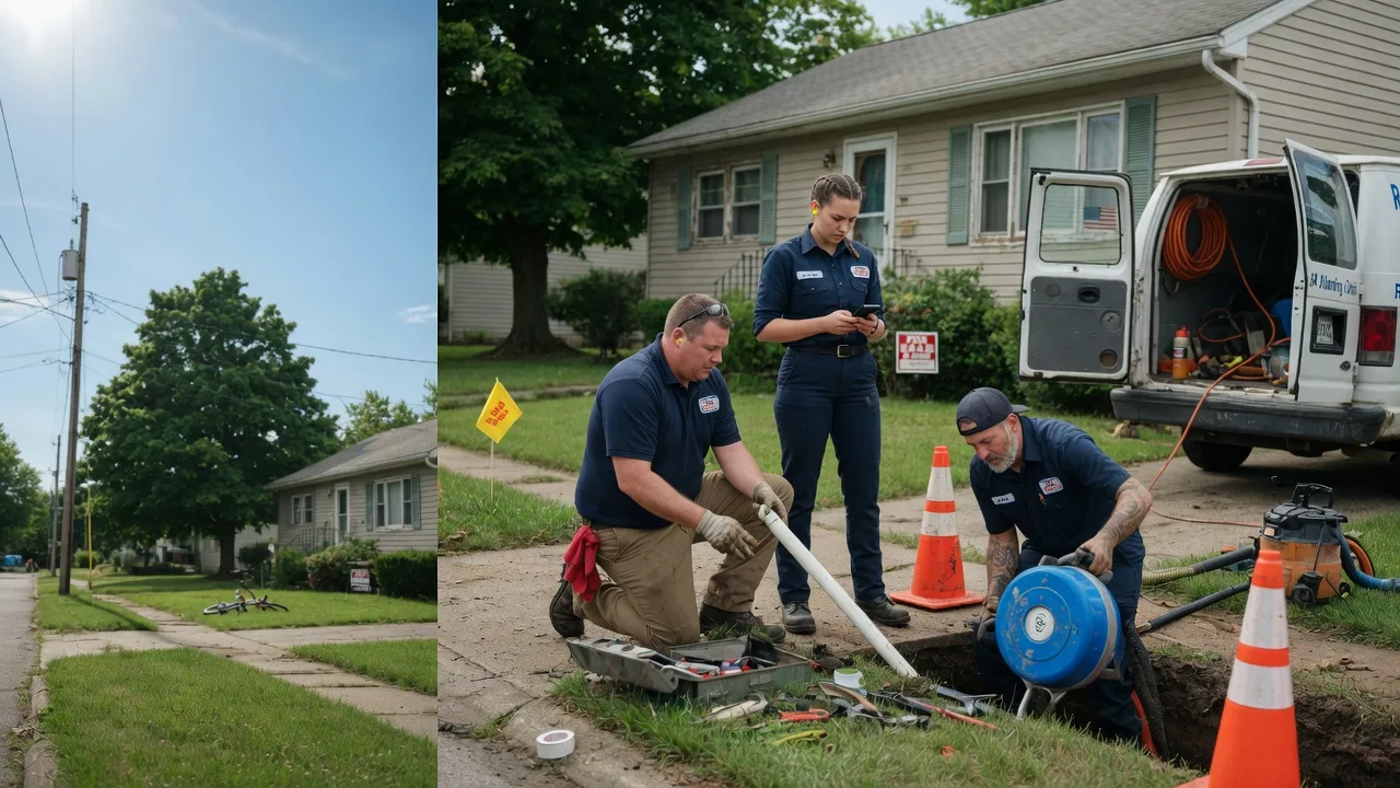 Sewer Line Repair in Kell, IL near me